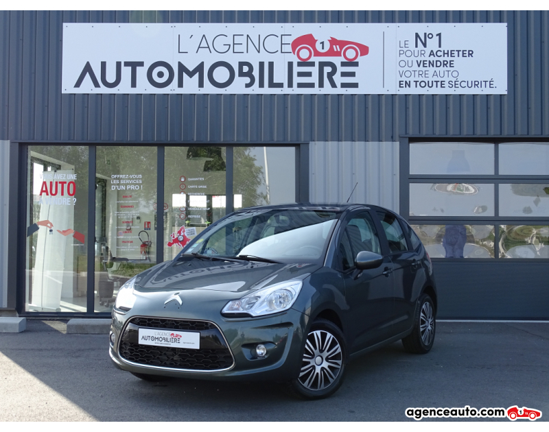 Achat voiture occasion, Auto occasion pas cher | Agence Auto Citroen C3 C3 HDI 70 CV CONFORT Vert Année 2011 Manuelle Diesel