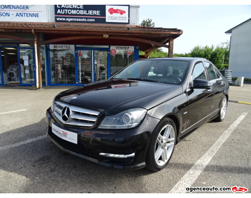 Achat voiture occasion, Auto occasion pas cher | Agence Auto Mercedes Classe C 220 CDI 170 AVANTGARDE PACK AMG BVA Noir Année 2011 Automatique Diesel