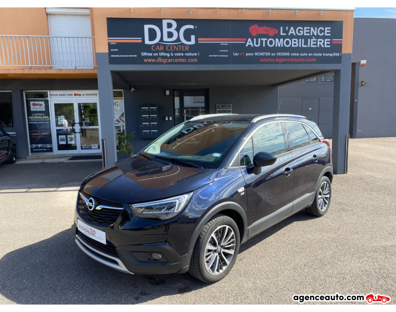 Achat voiture occasion, Auto occasion pas cher | Agence Auto Opel Crossland x 1.5 D 120 Design 120 ANS BVA Bleu Année 2019 Automatique Diesel