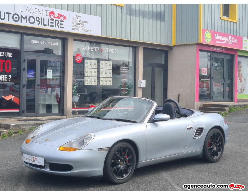 Compra de Coches Usados, Coches Usados Baratos %'|'% Agence Auto Porsche Boxster 986 FL 3.2 i Cabriolet 260cv RHD Gris Año 2003 Manuelle Essence