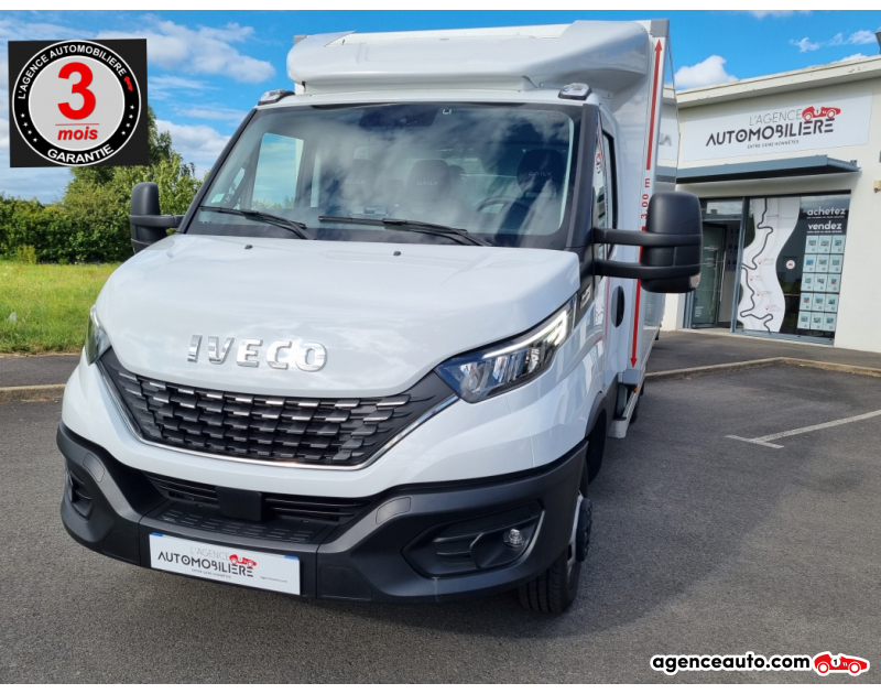 Compra de Coches Usados, Coches Usados Baratos %'|'% Agence Auto Iveco Daily IVECO CAISSE FRIGO 35C18 180cv BVA Blanc Año 2020 Automatique Diesel