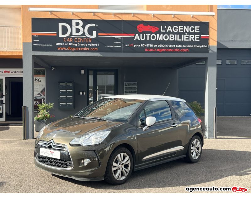 Achat voiture occasion, Auto occasion pas cher | Agence Auto Citroen DS3 1.6 Vti So Chic 120 CV Marron Année 2012 Automatique Essence