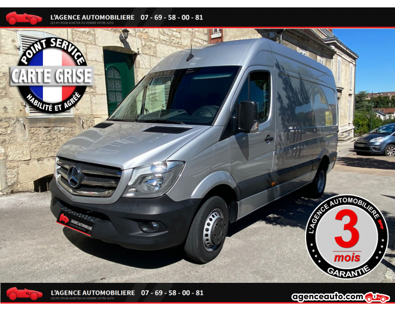 Achat voiture occasion, Auto occasion pas cher | Agence Auto Mercedes Sprinter II 906.153 519CDI37 3.0 D Châssis cabine moyen 184CV CH REPROG A 250CV CH ***GAR 3 MOIS *** Gris Année 2018 Manuelle Diesel