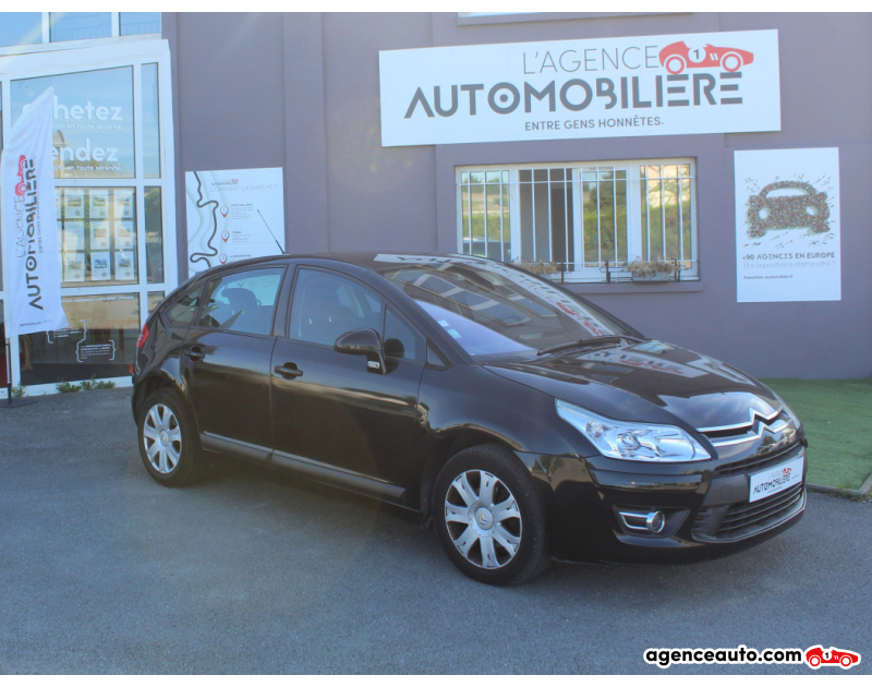 Achat voiture occasion, Auto occasion pas cher | Agence Auto Citroen C4 I 1.6 HDi FAP 16V 110 cv Noir Année 2009 Manuelle Diesel