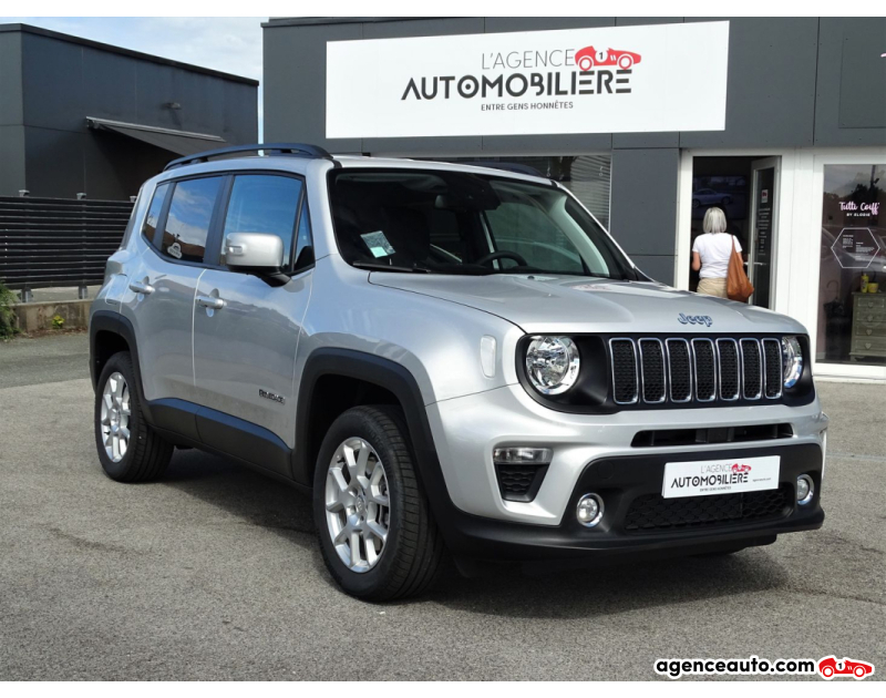 Acquisto Auto Usate, Auto Usate Economiche | Agenzia Automobiliare Jeep Renegade 1.3 GSE T4 4Xe 190 4WD 130 ch Longitude AT6 Grigio Anno 2021 Automatico Ibrido