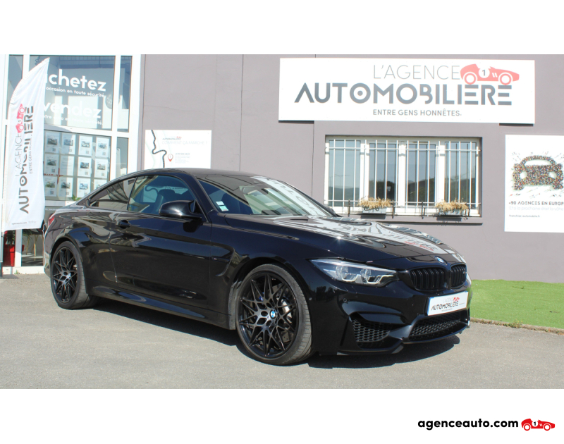 Achat voiture occasion, Auto occasion pas cher | Agence Auto Bmw M4 (F82) LCI Coupé Compétition 3.0 ti 431 24V DKG 450 cv Noir Année 2017 Automatique Essence