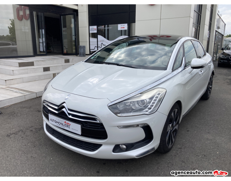 Achat voiture occasion, Auto occasion pas cher | Agence Auto DS DS 5 163 so chic BM6 Blanc Année 2012 Manuelle Diesel