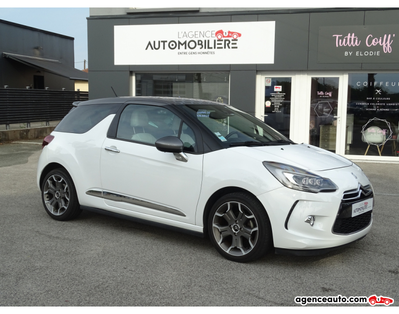 Gebrauchtwagenkauf, Günstige Gebrauchtwagen | Automobilienagentur Citroen DS3 1.6 HDI 120 CV ULTRA PRESTIGE Blanc Jahr 2015 Manuelle Diesel