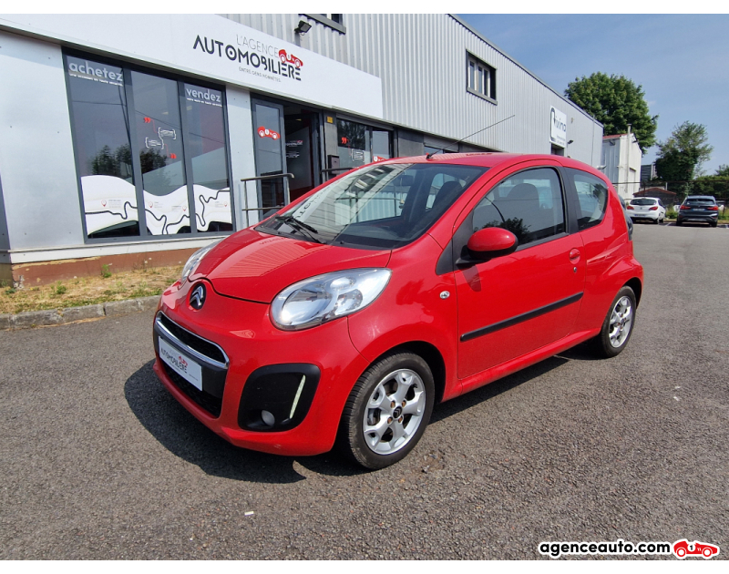 Achat voiture occasion, Auto occasion pas cher | Agence Auto Citroen C1 1.0 VTI 68CH GPS / CLIM / BLUETOOTH... GARANTIE 1 AN Rouge Année 2014 Manuelle Essence