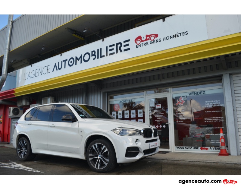 Achat voiture occasion, Auto occasion pas cher | Agence Auto Bmw X5 (F15) M50D 381 BVA8 Blanc Année 2015 Automatique Diesel