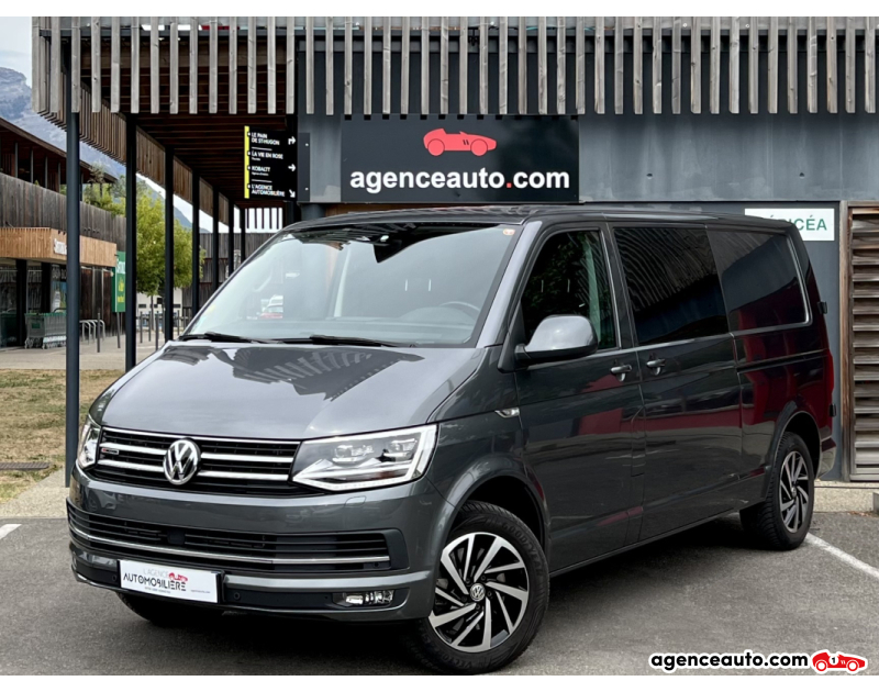 Achat voiture occasion, Auto occasion pas cher | Agence Auto Volkswagen Transporter T6 Procab L2H1 2.0 TDi 198ch 4Motion DSG Gris Année 2019 Automatique Diesel
