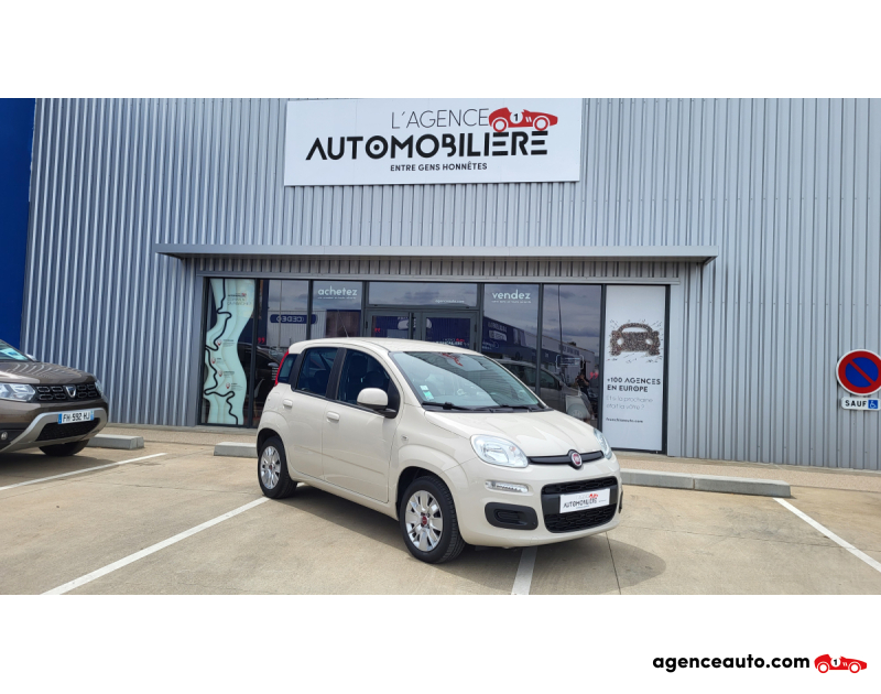 Achat voiture occasion, Auto occasion pas cher | Agence Auto Fiat Panda 1.2 69 SERIE 1 EASY Beige Année 2017 Manuelle Essence