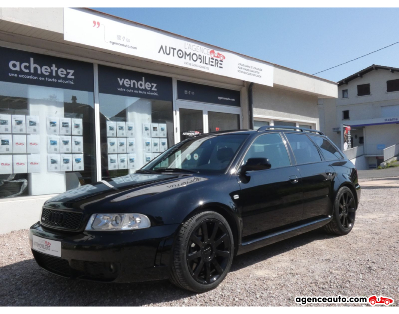 Compra de Coches Usados, Coches Usados Baratos %'|'% Agence Auto Audi RS4 B5 2.7 V6 BI TURBO 380 Noir Año 2001 Manuelle Essence