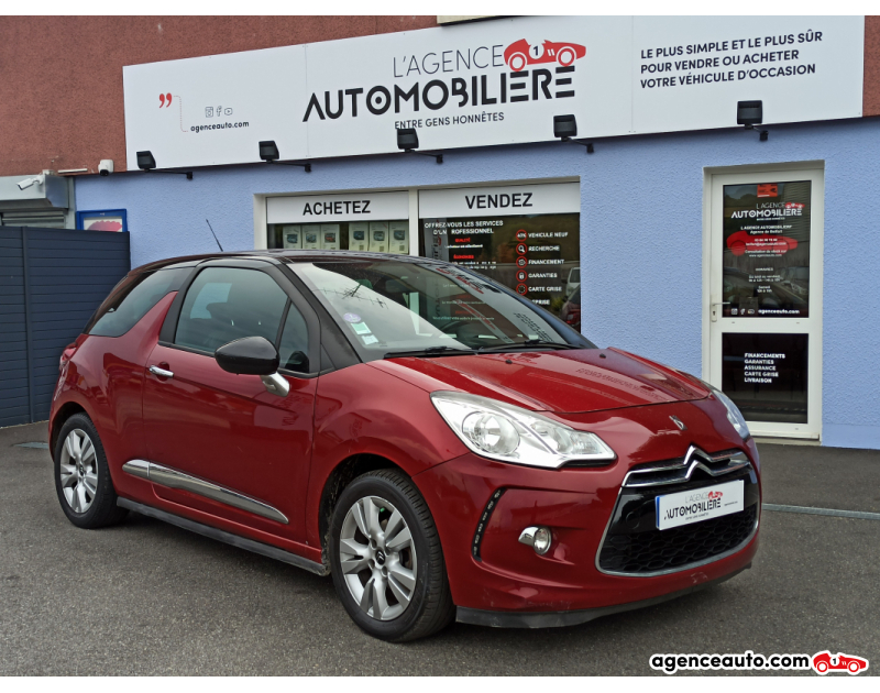 Gebrauchtwagenkauf, Günstige Gebrauchtwagen | Automobilienagentur Citroen DS3 1.6 VTI 120 SO CHIC Rouge Jahr 2011 Manuelle Essence