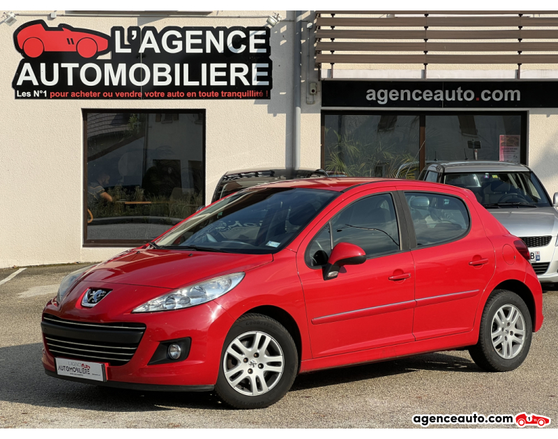 Achat voiture occasion, Auto occasion pas cher | Agence Auto Peugeot 207 1.4 VTI 95 5P ACTIVE BOITIER ETHANOL Rouge Année 2010 Manuelle Bioethanol
