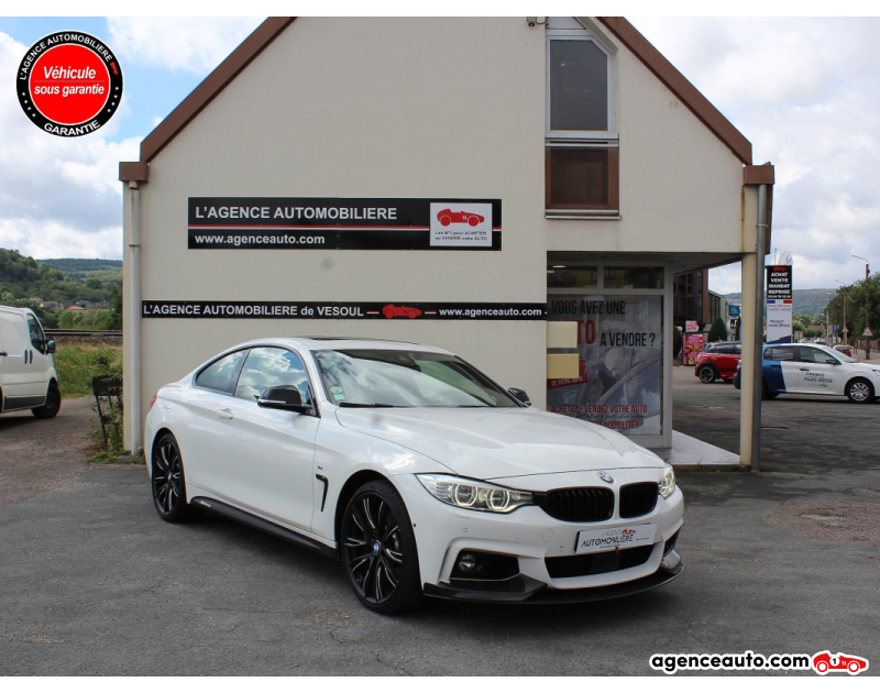 Acquisto Auto Usate, Auto Usate Economiche | Agenzia Automobiliare Bmw Série 4 Coupé 435 dA xDrive 313 ch M Sport Pack M Performance Blanc Anno 2014 Automatique Diesel