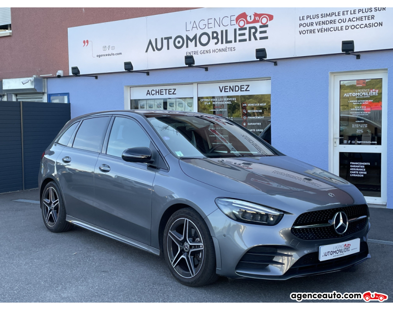 Achat voiture occasion, Auto occasion pas cher | Agence Auto Mercedes Classe B 180 AMG LINE EDITION 7G-DCT 136ch Gris Année 2020 Automatique Essence