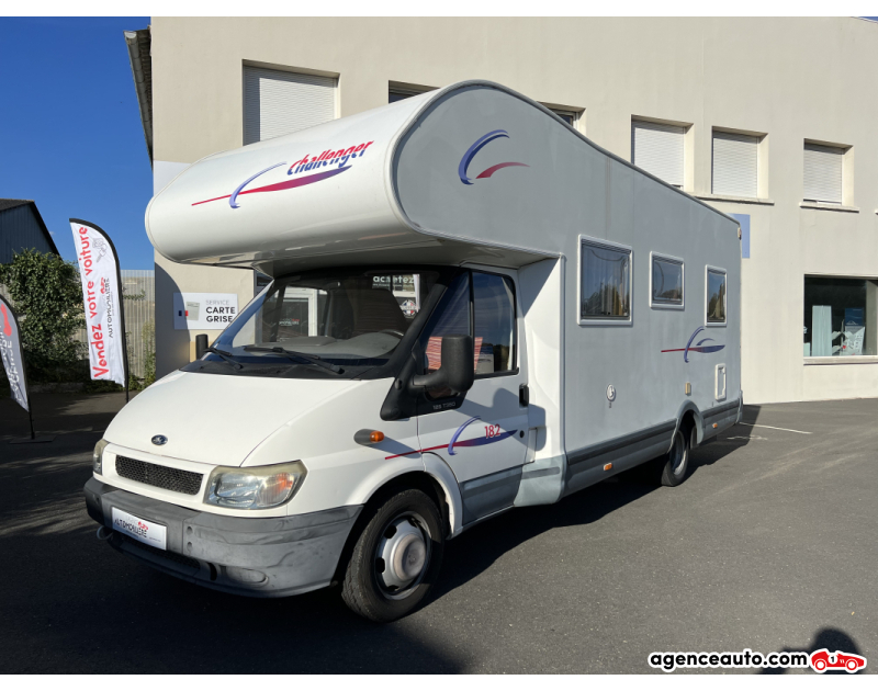 Achat voiture occasion, Auto occasion pas cher | Agence Auto Ford Transit 350 Challenger 182 Capucine - 1ère MAIN Blanc Année 2003 Manuelle Diesel