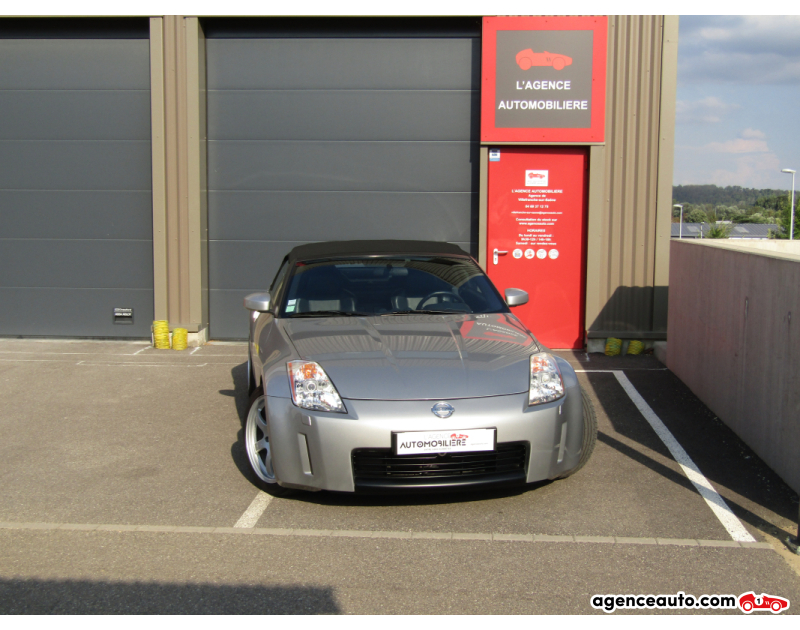 Achat voiture occasion, Auto occasion pas cher | Agence Auto Nissan 350Z Roadster 280ch Pack Rays bvm6. Gris Année 2006 Manuelle Essence