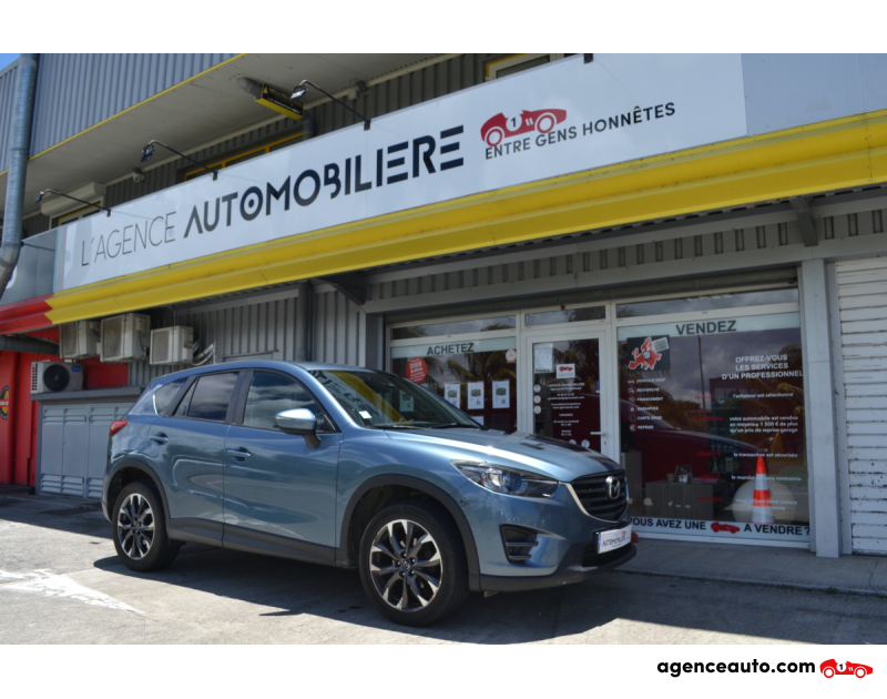 Gebrauchtwagenkauf, Günstige Gebrauchtwagen | Automobilienagentur Mazda CX-5 2.2 SKYACTIV-D 150 Dynamique Bleu Jahr 2017 Manuelle Diesel
