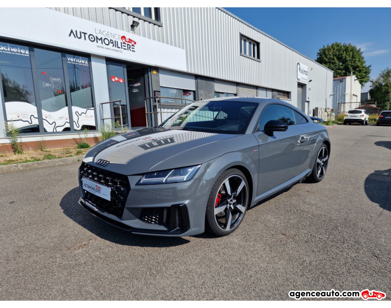 Compra de Coches Usados, Coches Usados Baratos %'|'% Agence Auto Audi TT 40 2.0 TFSI 197CH S-LINE S-TRONIC COMPETITION PLUS Gris Año 2020 Automatique Essence