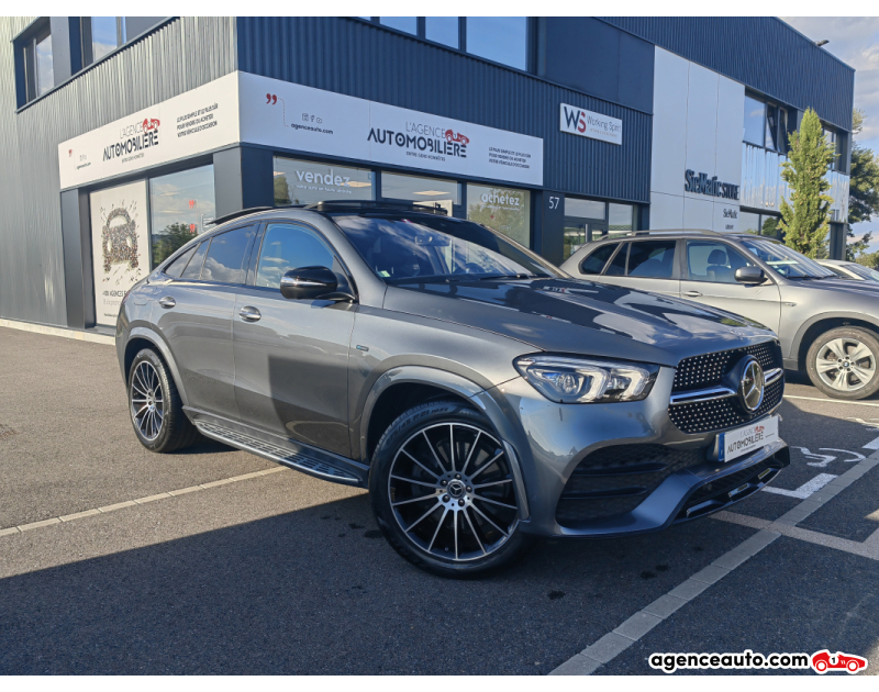 Achat voiture occasion, Auto occasion pas cher | Agence Auto Mercedes Classe GLE COUPE 350 DE 319H 195 EQ-POWER AMG LINE 4MATIC 9G-TRONIC Gris Année 2021 Automatique Hybride