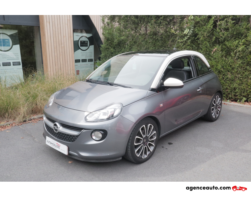 Achat voiture occasion, Auto occasion pas cher | Agence Auto Opel Adam Glam 1.4I boite manuelle Argent Année 2019 Manuelle Essence