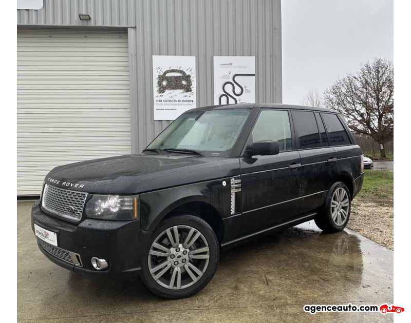 Achat voiture occasion, Auto occasion pas cher | Agence Auto Land Rover Range Rover VOGUE TDV8 3.6 272CH Noir Année 2010 Automatique Diesel