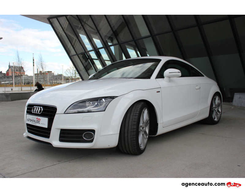 Achat voiture occasion, Auto occasion pas cher | Agence Auto Audi TT 2.0 TFSI S line Blanc Année 2013 Manuelle Essence