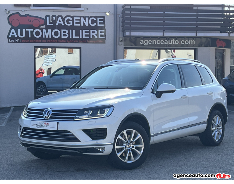Acquisto Auto Usate, Auto Usate Economiche | Agenzia Automobiliare Volkswagen Touareg 3.0 V6 tdi 204 CARAT EDITION Blanc Anno 2016 Automatique Diesel