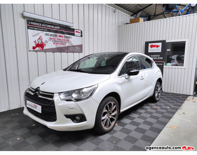 Achat voiture occasion, Auto occasion pas cher | Agence Auto DS DS 4 1.6 BLUEHDI 120 60EME 1955 Blanc Année 2015 Manuelle Diesel