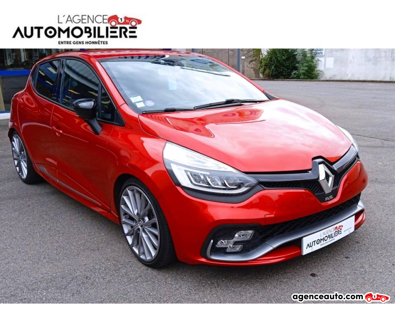 Achat voiture occasion, Auto occasion pas cher | Agence Auto Renault Clio IV RS 1.6TCe EDC Rouge Année 2017 Automatique Essence
