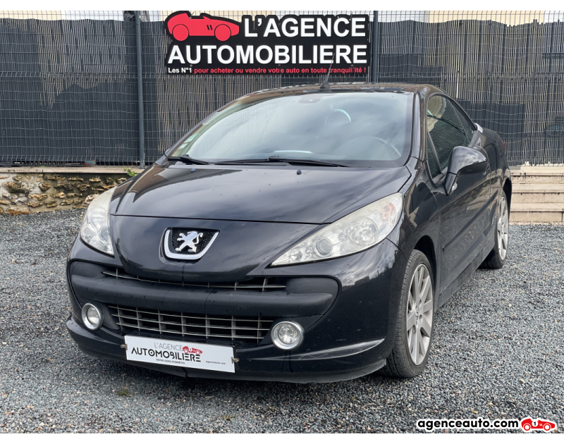 Achat voiture occasion, Auto occasion pas cher | Agence Auto Peugeot 207 CC 1.6 HDI 110 SPORT + GAR 3 MOIS Noir Année 2009 Manuelle Diesel