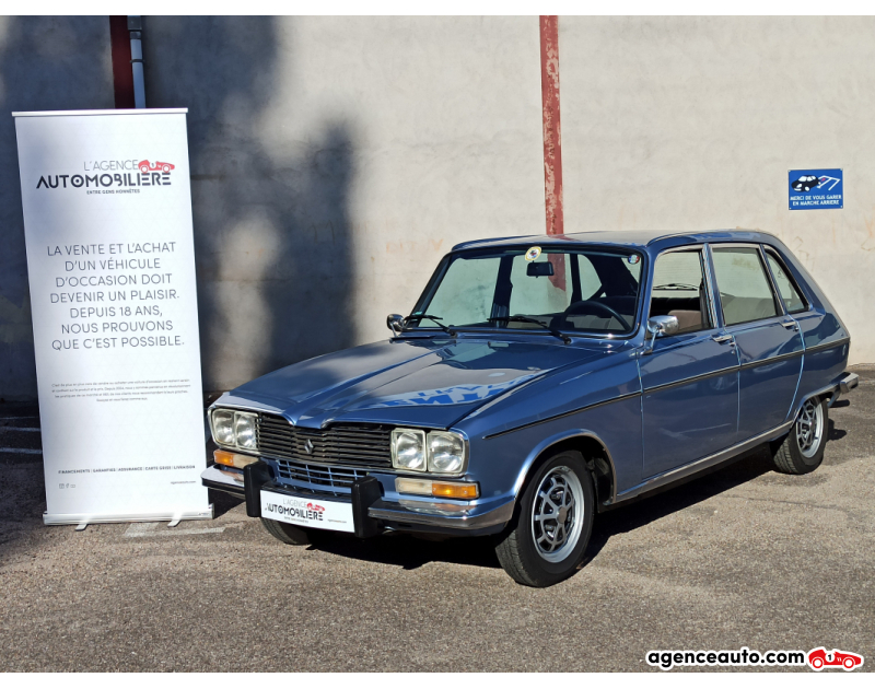 Gebrauchtwagenkauf, Günstige Gebrauchtwagen | Automobilienagentur Renault R16 TX Bleu Jahr 1975 Manuelle Essence