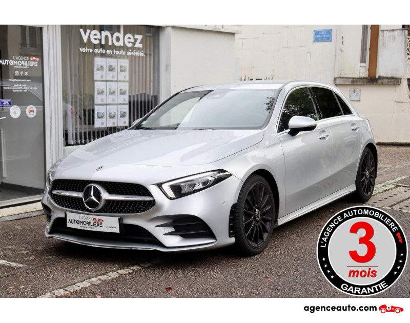Achat voiture occasion, Auto occasion pas cher | Agence Auto Mercedes Classe A 160 i 1.3 Ti 109 AMG Line BVM6 (Eclairage d'Ambiance, Caméra, LED..) Gris Année 2019 Manuelle Essence