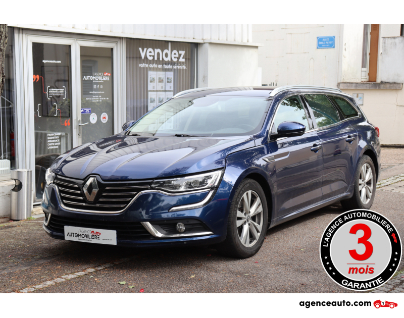 Achat voiture occasion, Auto occasion pas cher | Agence Auto Renault Talisman Estate II 1.6 DCi 130 Energy Business EDC6 (LED, Eclairage d'Ambiance, Caméra de Recul..) Bleu Année 2018 Automatique Diesel