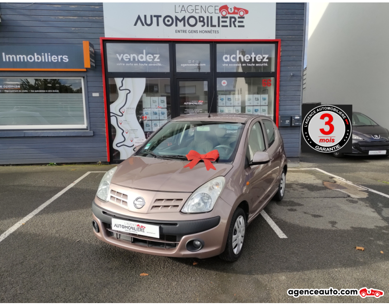 Gebrauchtwagenkauf, Günstige Gebrauchtwagen | Automobilienagentur Nissan Pixo 1.0 i 12V 68 cv BVM5 ACENTA Rose Jahr 2010 Manuelle Essence