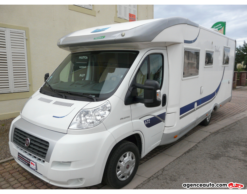 Achat voiture occasion, Auto occasion pas cher | Agence Auto MC Louis Tandy 672 Profile Fiat JTD 130 4 couchages Violet Année 2009 Manuelle Essence