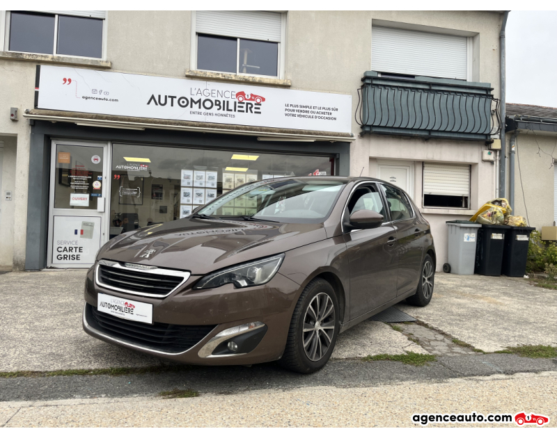 Achat voiture occasion, Auto occasion pas cher | Agence Auto Peugeot 308 1.6 e-HDi S&S 115 cv Allure Marron Année 2014 Manuelle Diesel