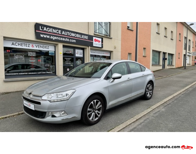 Achat voiture occasion, Auto occasion pas cher | Agence Auto Citroen C5 180 HYDRACTIVE MILLENIUM BUSINESS EAT6 Argent Année 2017 Automatique Diesel