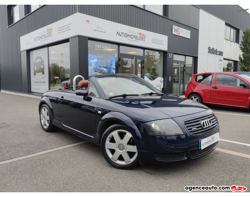Gebrauchtwagenkauf, Günstige Gebrauchtwagen | Automobilienagentur Audi TT Roadster 1.8T 225 Quattro Edition Baseball Bleu Jahr 2002 Manuelle Essence