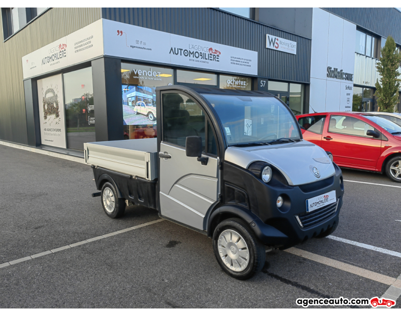 Gebrauchtwagenkauf, Günstige Gebrauchtwagen | Automobilienagentur Aixam D-Truck MW12 "Sans permis" Blanc Jahr 2017 Automatique Diesel