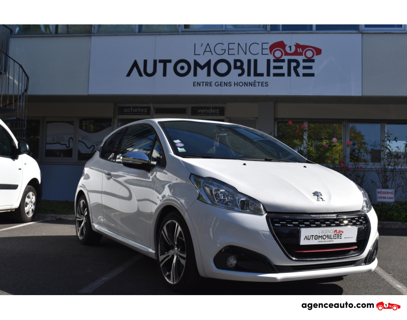 Achat voiture occasion, Auto occasion pas cher | Agence Auto Peugeot 208 Phase 2 3 Portes GTI 1.6 THP 16V S&S 208 cv Blanc Année 2018 Manuelle Essence