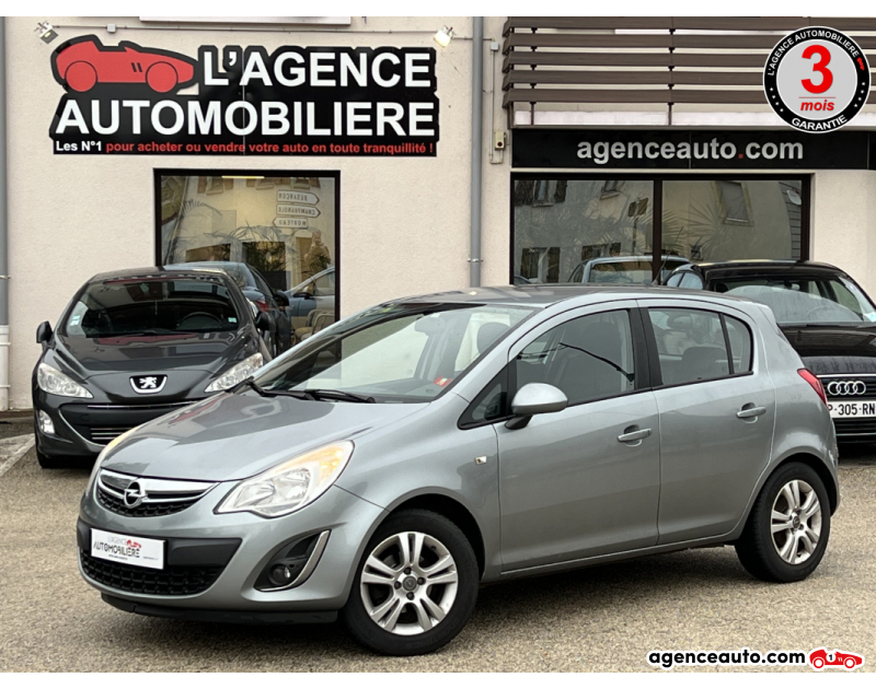 Gebrauchtwagenkauf, Günstige Gebrauchtwagen | Automobilienagentur Opel Corsa 1.2 85 ch 5P faible kilométrage Grau Jahr 2013 Hand-Schaltgetriebe Benzin