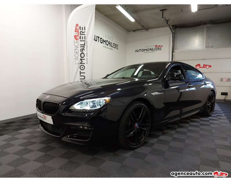 Achat voiture occasion, Auto occasion pas cher | Agence Auto Bmw Série 6 (F06) GRAN COUPE 640D XDRIVE 313 M SPORT + OPTIONS Bleu Année 2015 Automatique Diesel