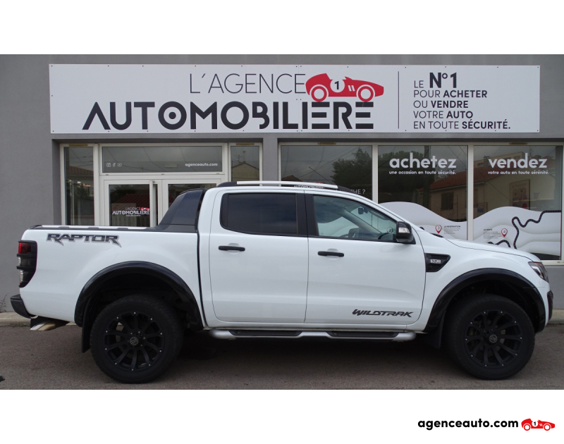 Achat voiture occasion, Auto occasion pas cher | Agence Auto Ford Ranger III (TKE) 3.2 TDCI Pickup Double Cabine 4x4 200Cv 5Places Blanc Année 2014 Manuelle Diesel