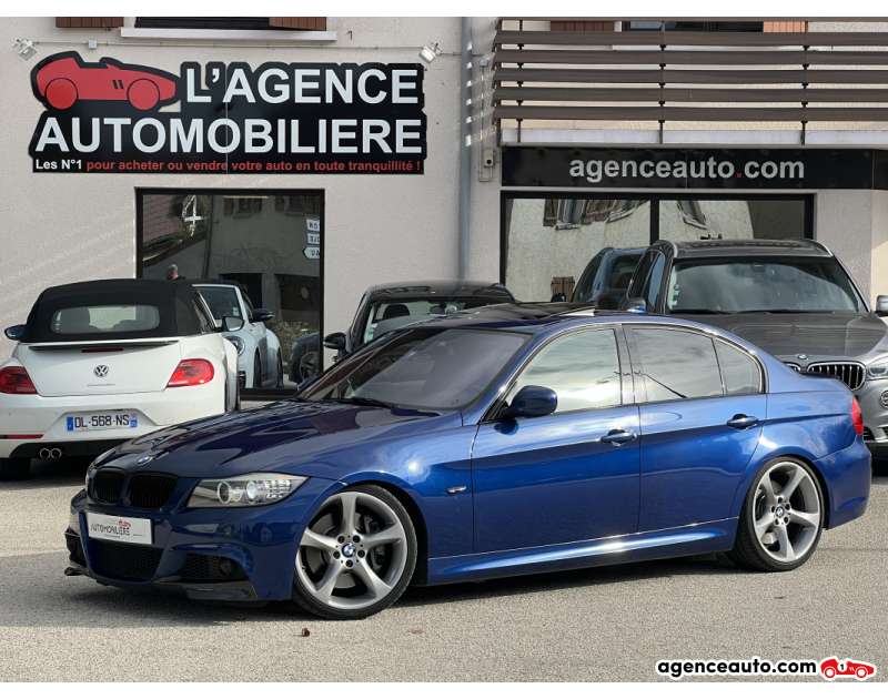Achat voiture occasion, Auto occasion pas cher | Agence Auto Bmw Série 3 335i N55 306 BERLINE PACK M CARNET BVM Bleu Année 2010 Manuelle Essence