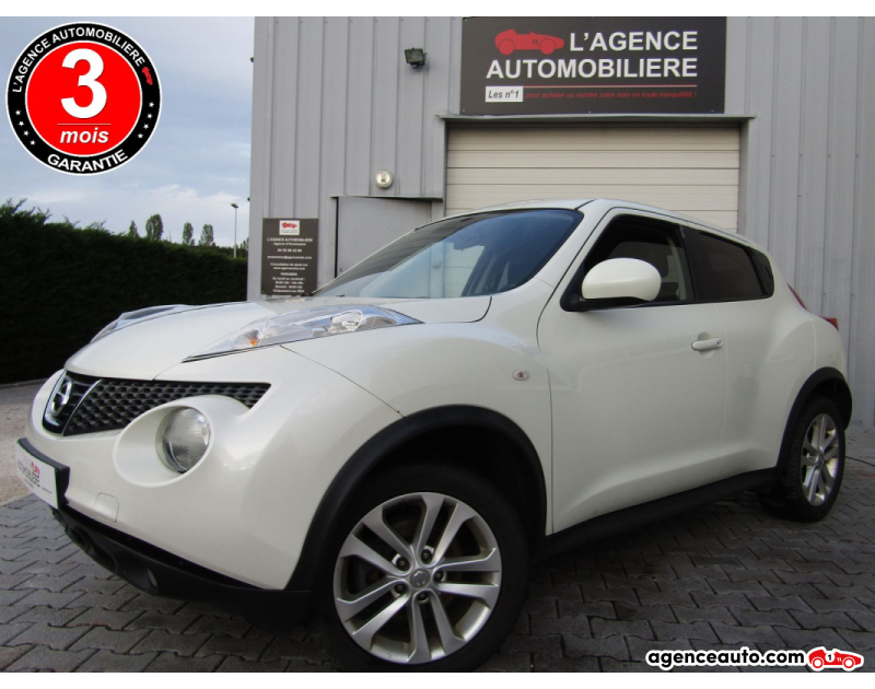 Achat voiture occasion, Auto occasion pas cher | Agence Auto Nissan Juke 1.6i 190CV TEKNA Blanc Année 2011 Automatique Essence