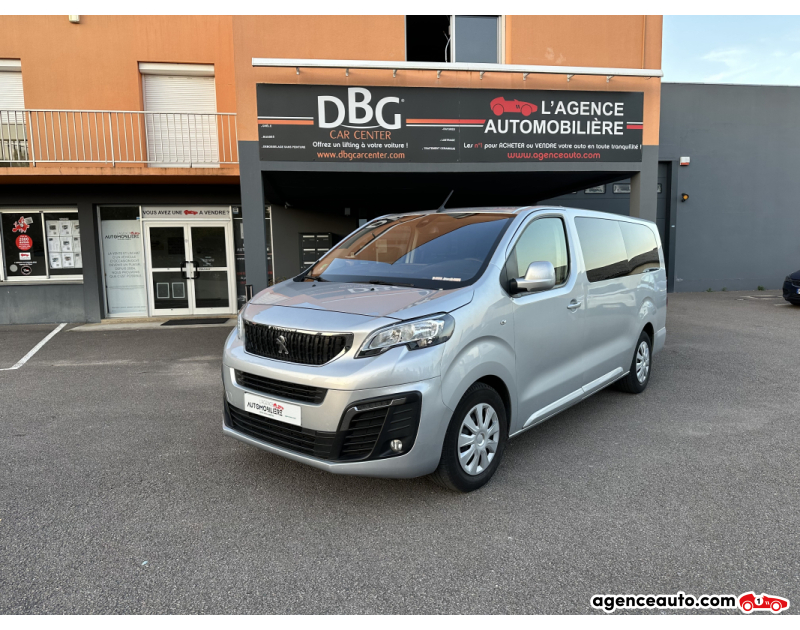 Achat voiture occasion, Auto occasion pas cher | Agence Auto Peugeot Traveller Peugeot Traveller long 9 places 120ch Gris Année 2019 Manuelle Diesel