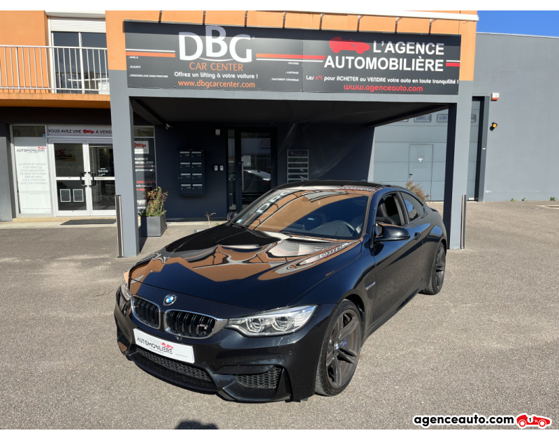 Achat voiture occasion, Auto occasion pas cher | Agence Auto Bmw M4 3.0 ti 431cv (F82)  DKG PAS DE MALUS PACK CARBONE TOIT CARBONE HARMAN KARDON SAPHIRSCHWARZ Noir Année 2015 Automatique Essence